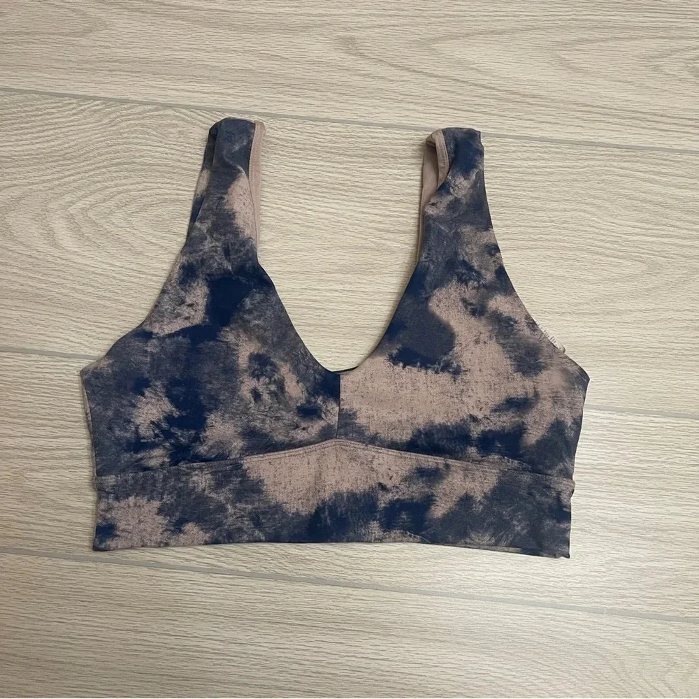 Balance and Harmony Tie Dye 2 Piece Yoga Athletic Set Bra and Leggings Women’s L